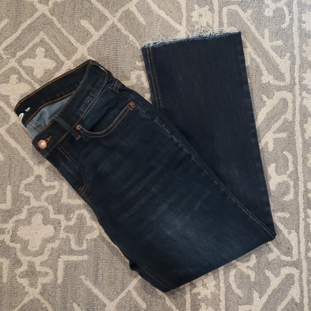 Flare ankle jeans